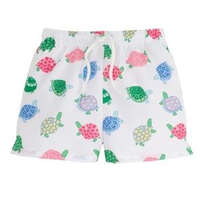 Little English snappy turtle bathing suit size 10